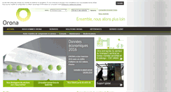 Desktop Screenshot of orona.fr